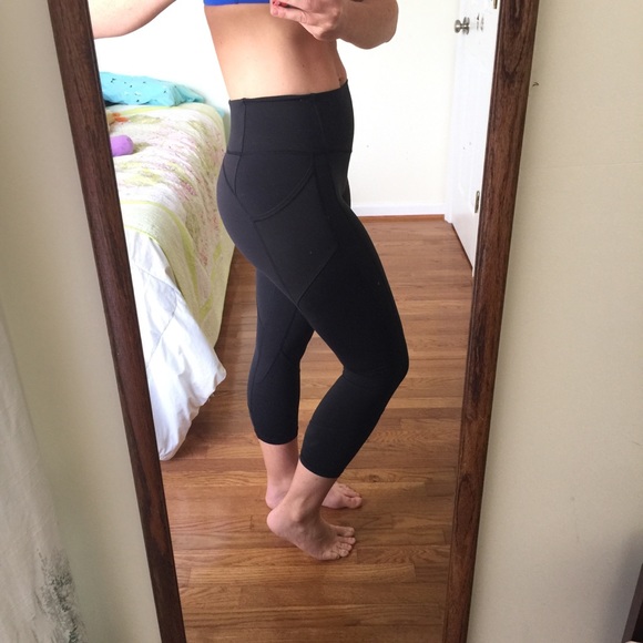 lululemon athletica Pants - Lululemon All The Right Places Black 7/8 leggings